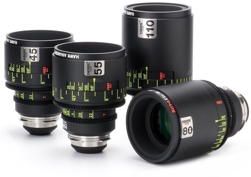 Alquiler de objetivos para cine digital Hawk VLite en Ovide