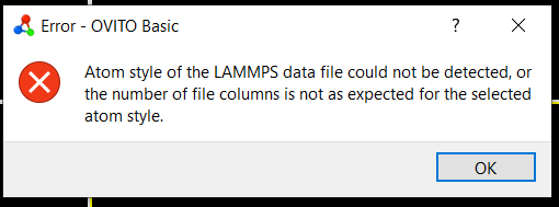 Loading LAMMPS data file + Visualize bond in dump file Forum OVITO
