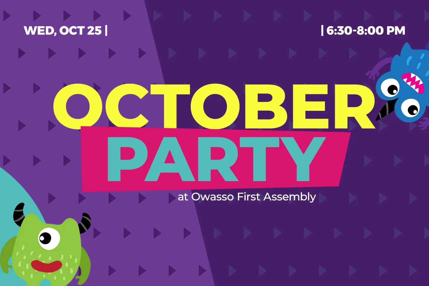 October Party at Owasso First Assembly