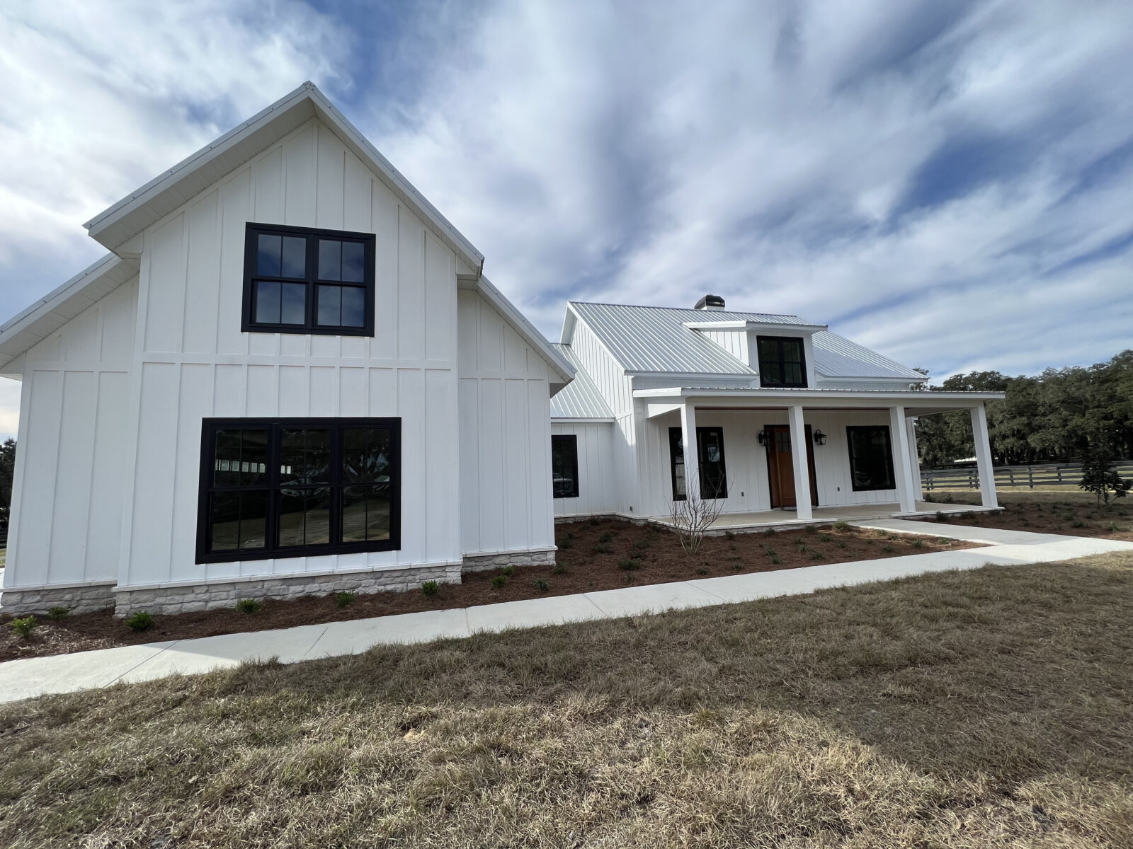 Modern Farm House Reddick Owen Construction