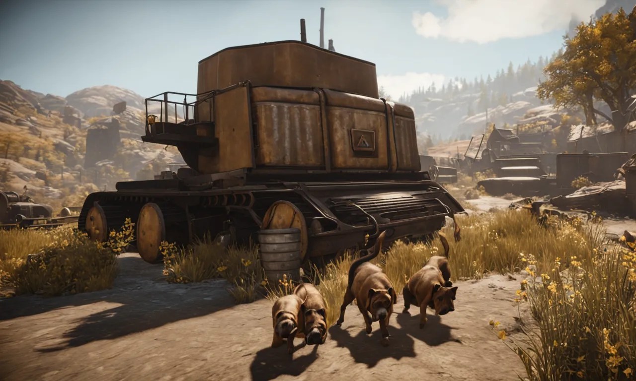 Junkyard Dog Collectron Station In Fallout 76 How To Get And Use It