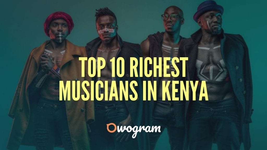 Top 10 Richest Musicians In Kenya 2024 and Their Net Worth! Owogram