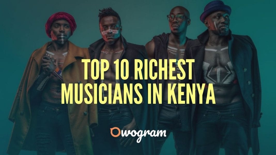 Top 10 Richest Musicians In Kenya 2024 and Their Net Worth! Owogram