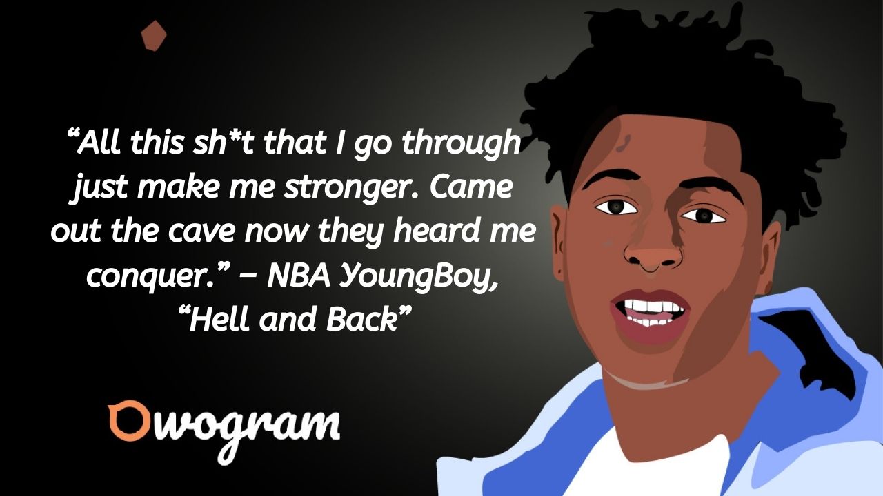 70 NBA YoungBoy Quotes You Shouldn't Owogram