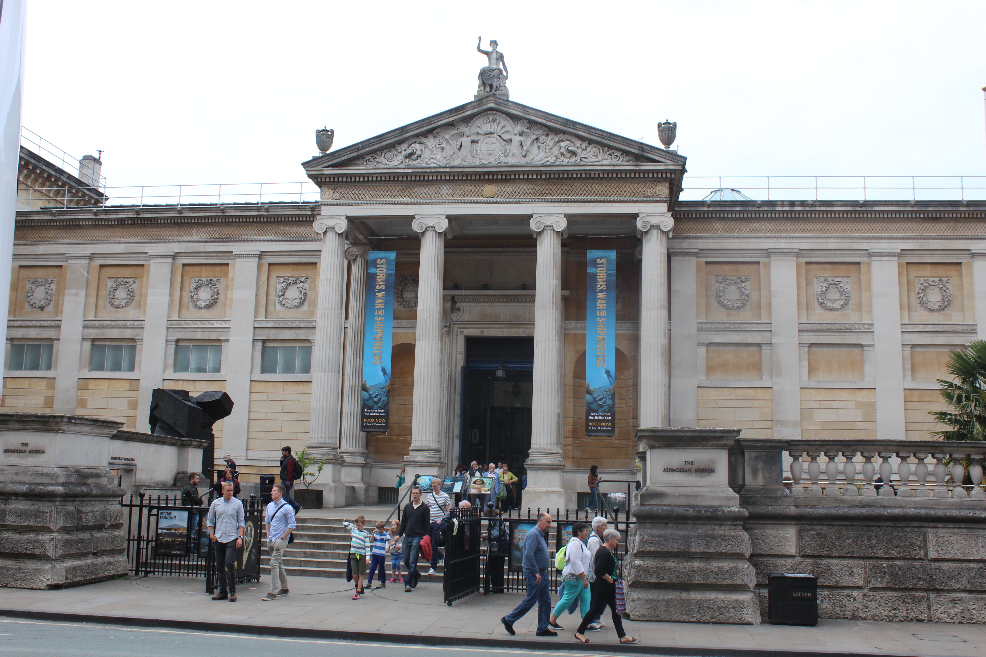 Ashmolean Museum reopens 10th August 2020. Oxfordbnb