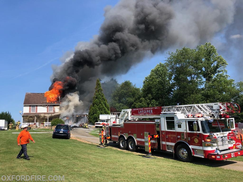 Cullen Road House Fire Union Fire Company No. 1