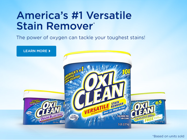 OxiClean Home Page