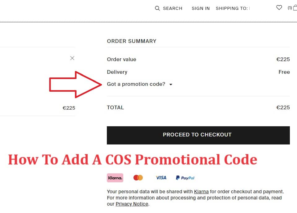 COS Promotional Code 15 in September 2024 oxiDeals