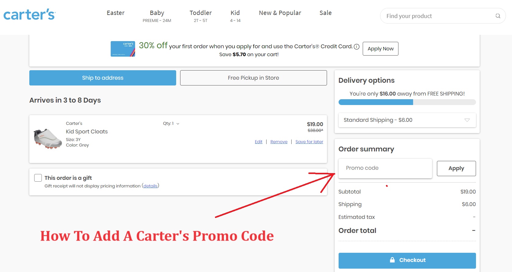 Carter's 프로모션 코드 0 2024년 XNUMX월 oxiDeals