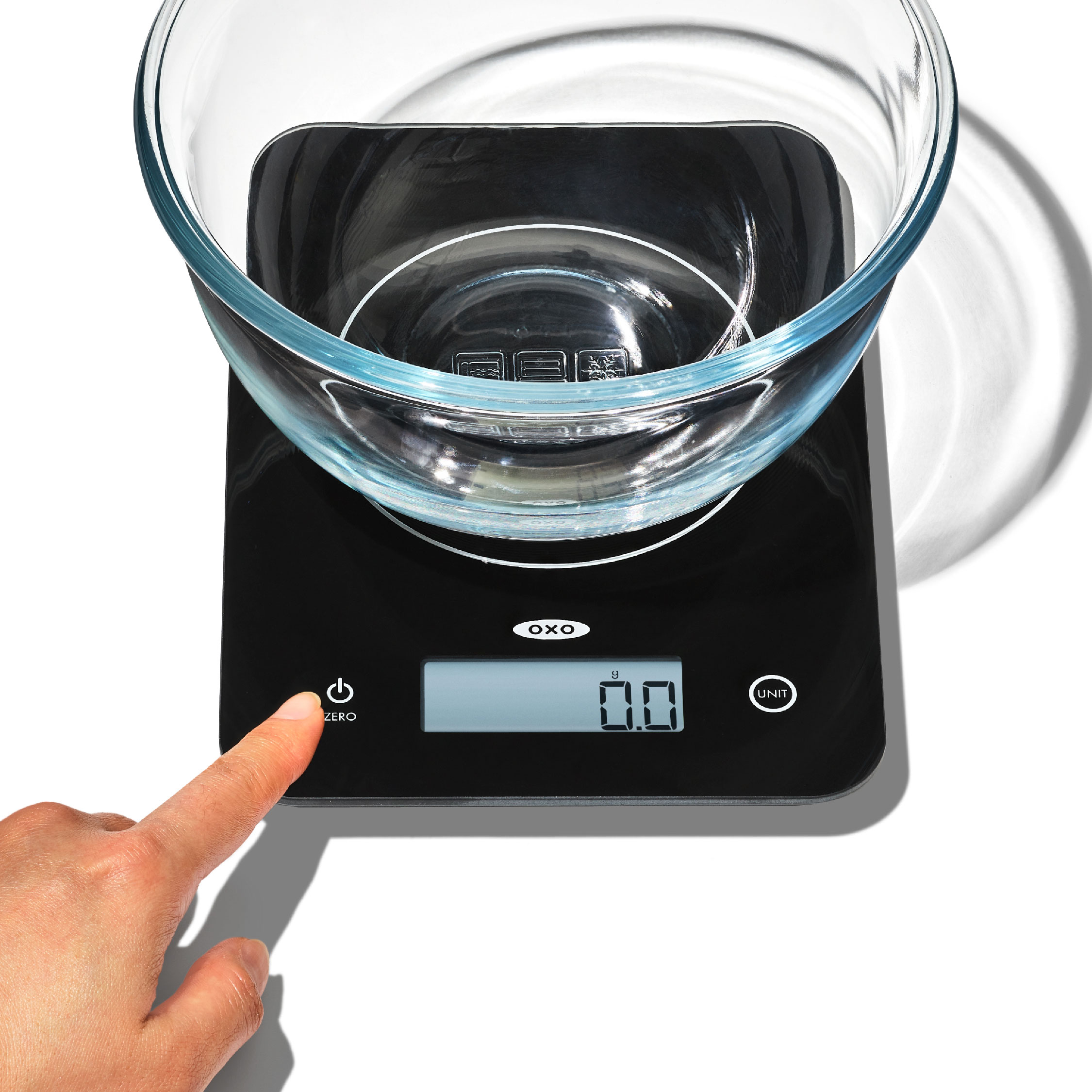 11lb/5kg Everyday Glass Food Scale OXO UK