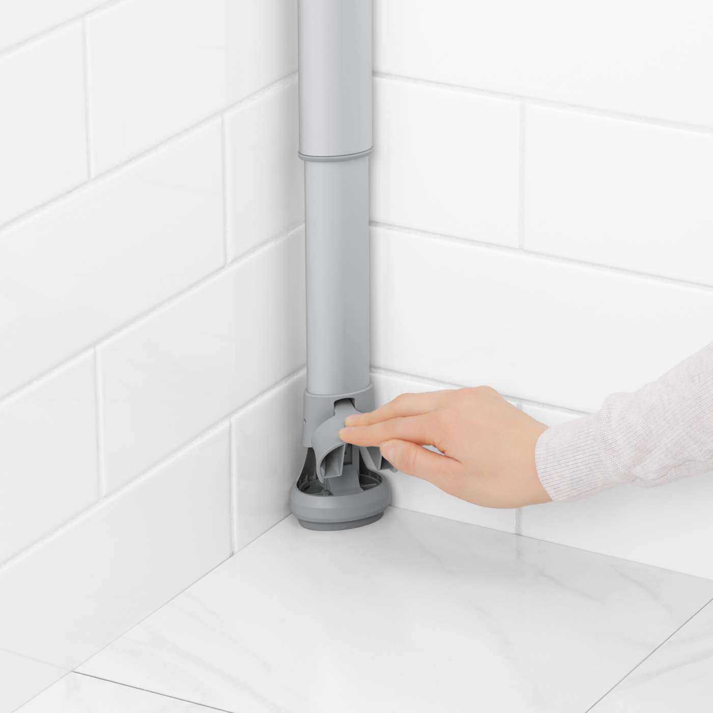 Slanted Ceiling Shower Caddy Shelly Lighting