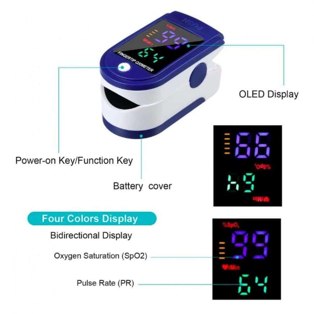 LK87 Fingertip Pulse Oximeter Oxygen Equipment By American Oxygen LLC