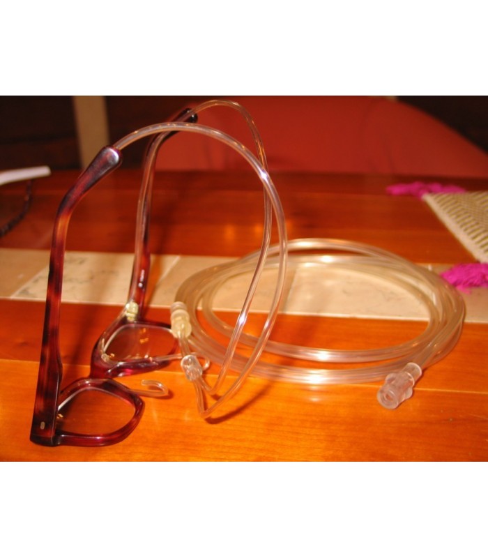 Glasses frames oxygen therapy