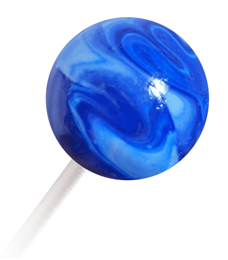 Blue Raspberry Ozark Delight Lollipops