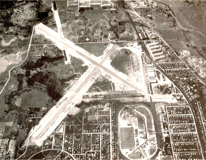 Eagle Farm Airfield, Brisbane, Queensland, in Australia during WW2