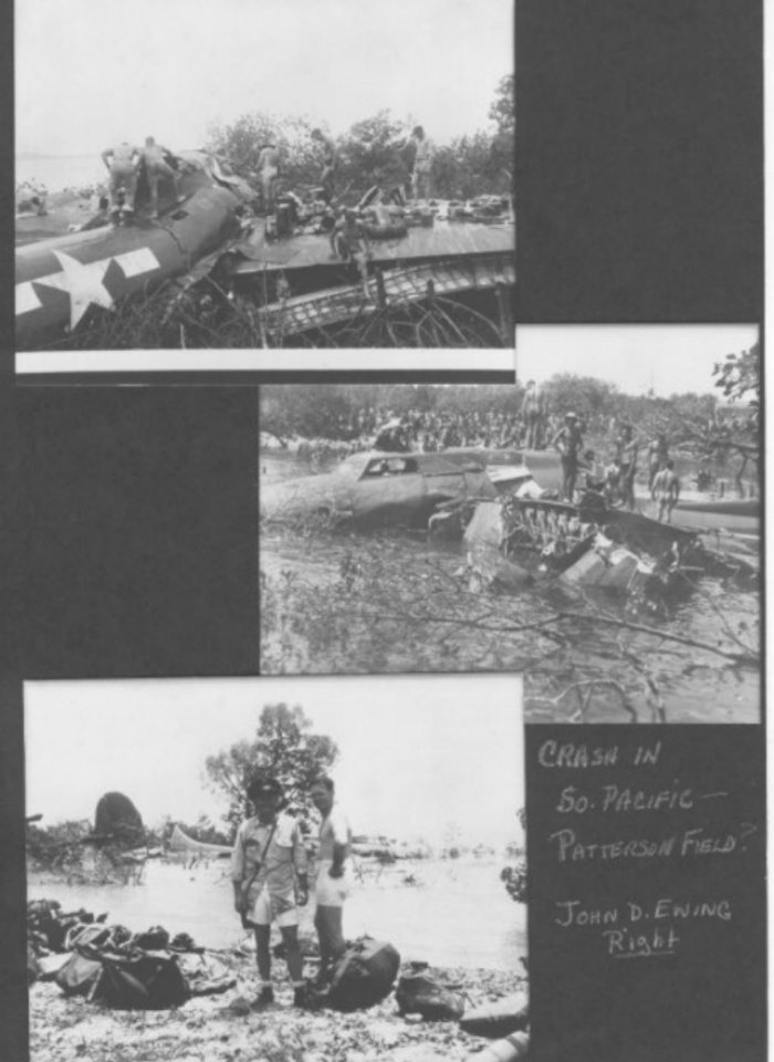 24 March 1944 Crash of a B17 E Flying Fortress at Horn island