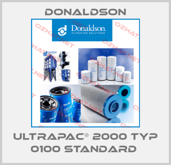 Yeni Donaldson ULTRAPAC® 2000 TYP 0100 STANDARD Donaldson Hochleistungstrockner geschlossene