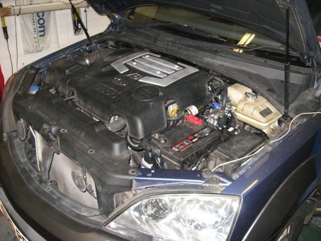 Autogas LPG Conversion Kia Sorento 3.5L V6 year 2001 by OZON LPG. KIA