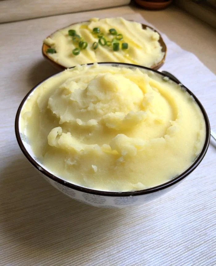 Super easy mashed potatoes (vegan), step by step guide
