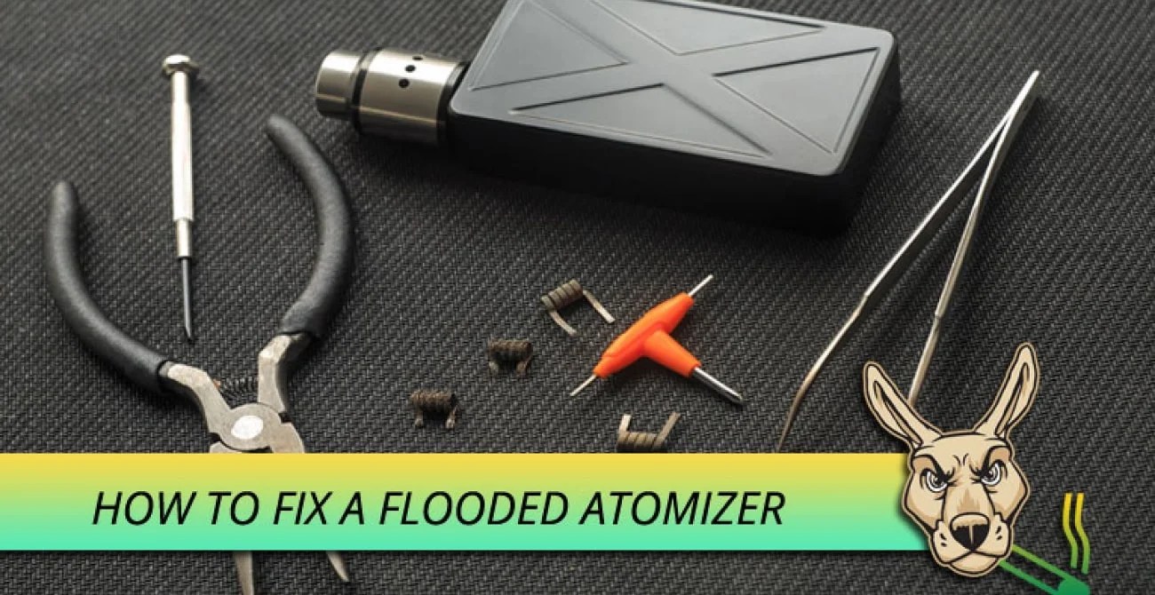 Fix A Flooded Atomizer ( Top 5 Causes & Fixes ) OZ Vapour