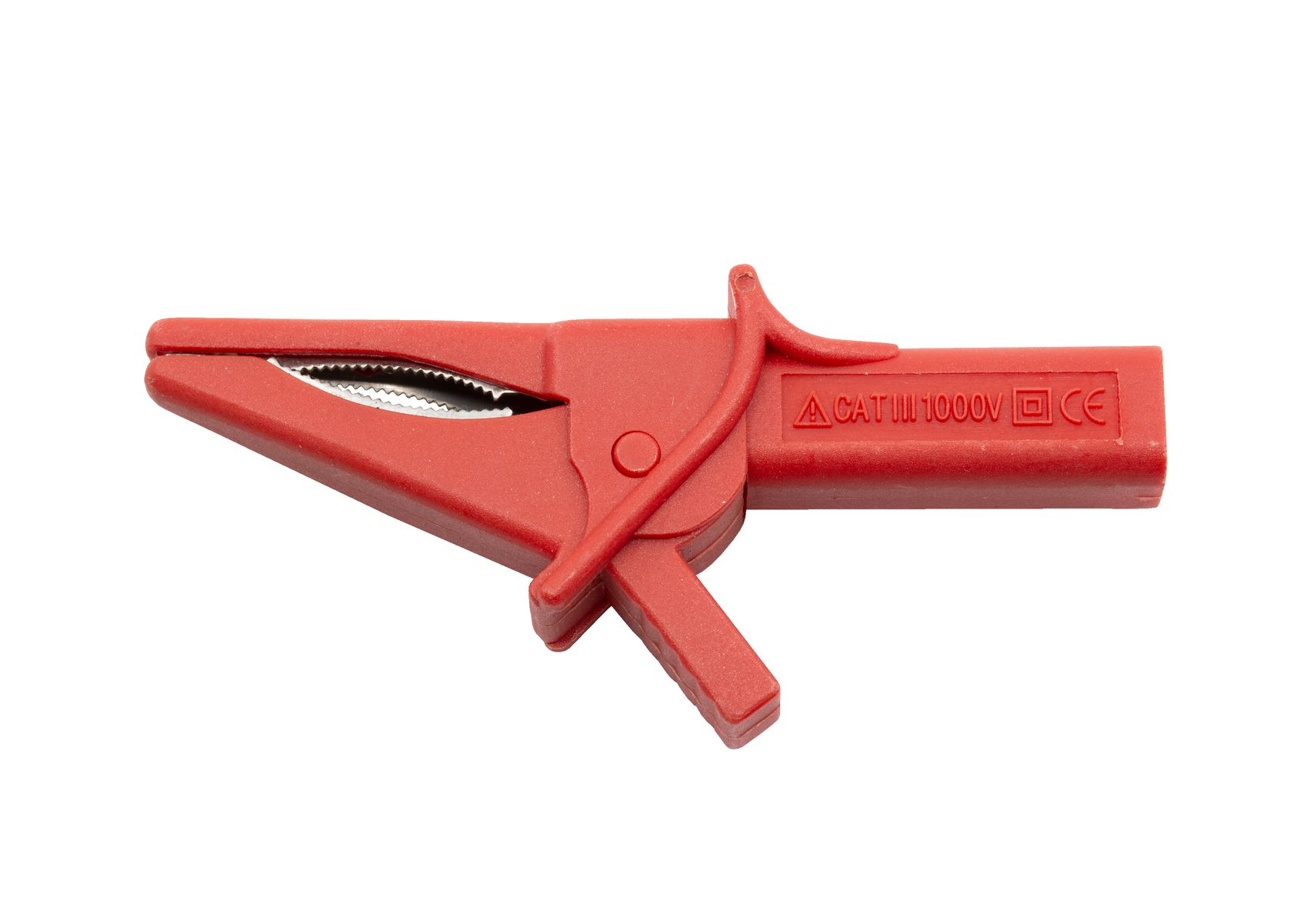 Crocodile Clips 2pc Red and Black