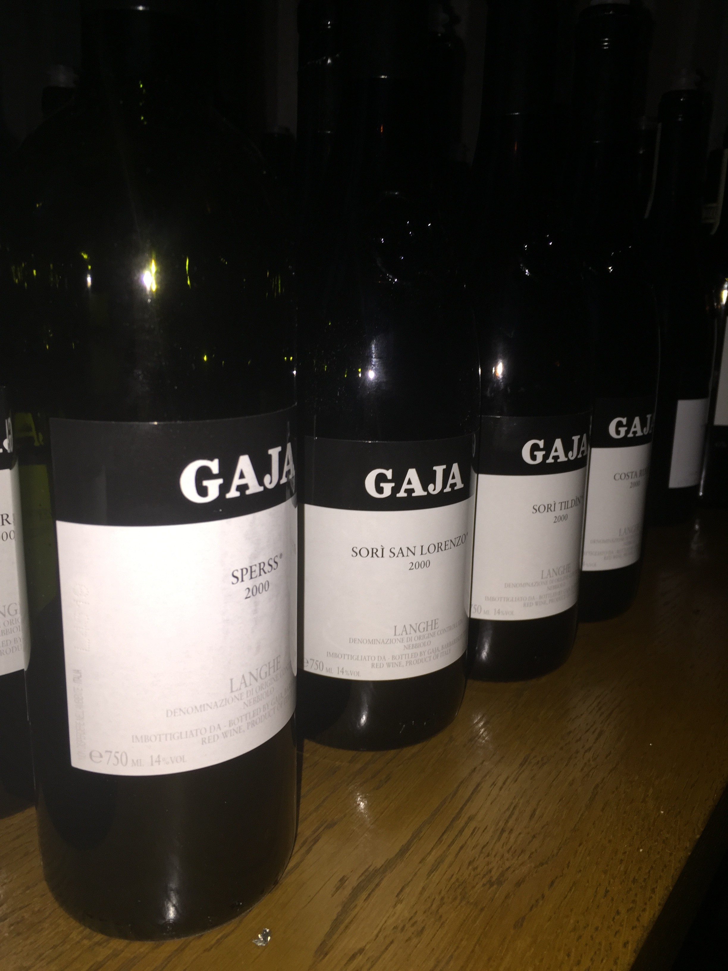 A few hours with Gaia Gaja + 2000 Gaja single vineyard range