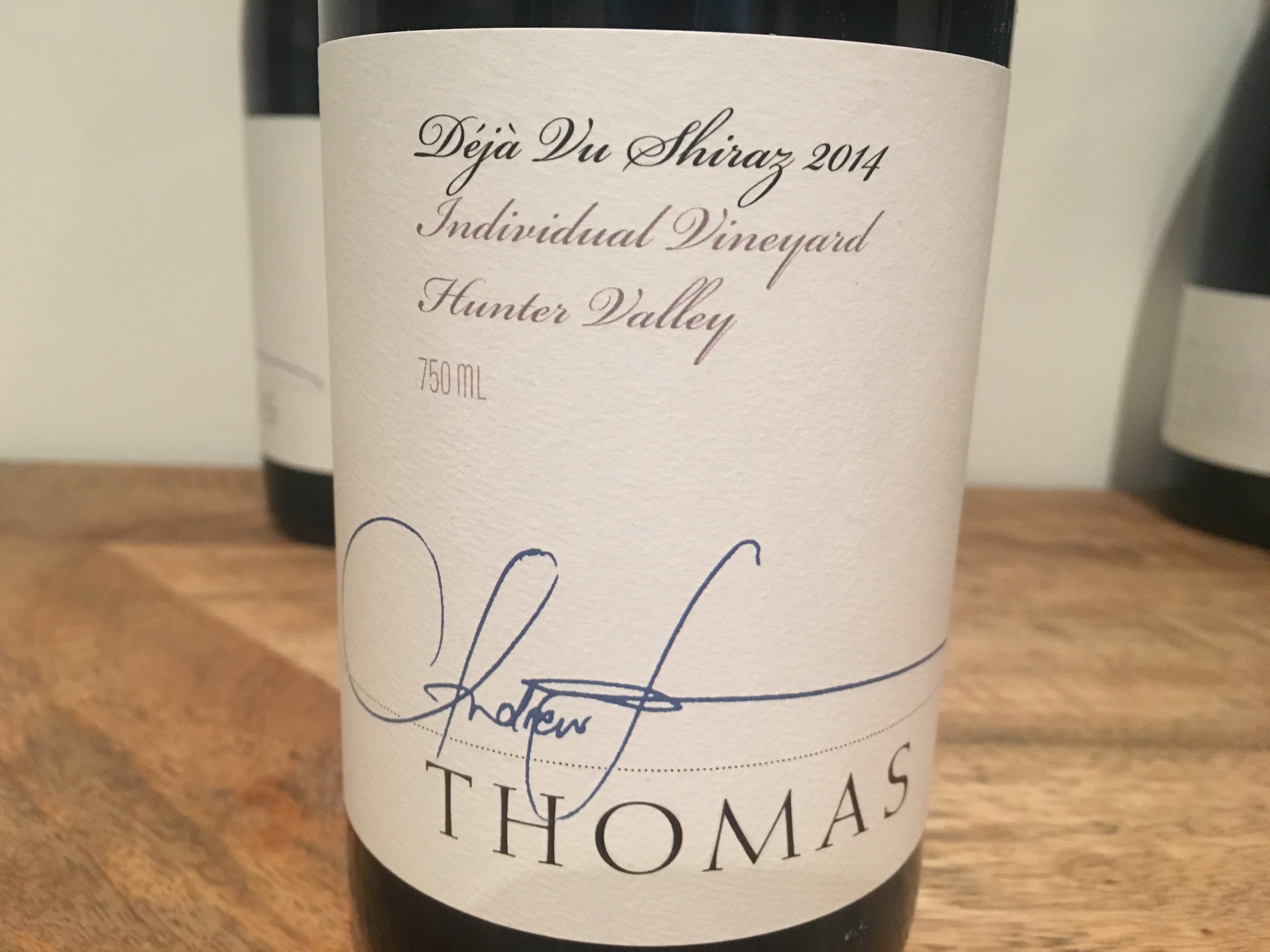 Thomas Wines Deja Vu Shiraz 2014 Australian Wine Review