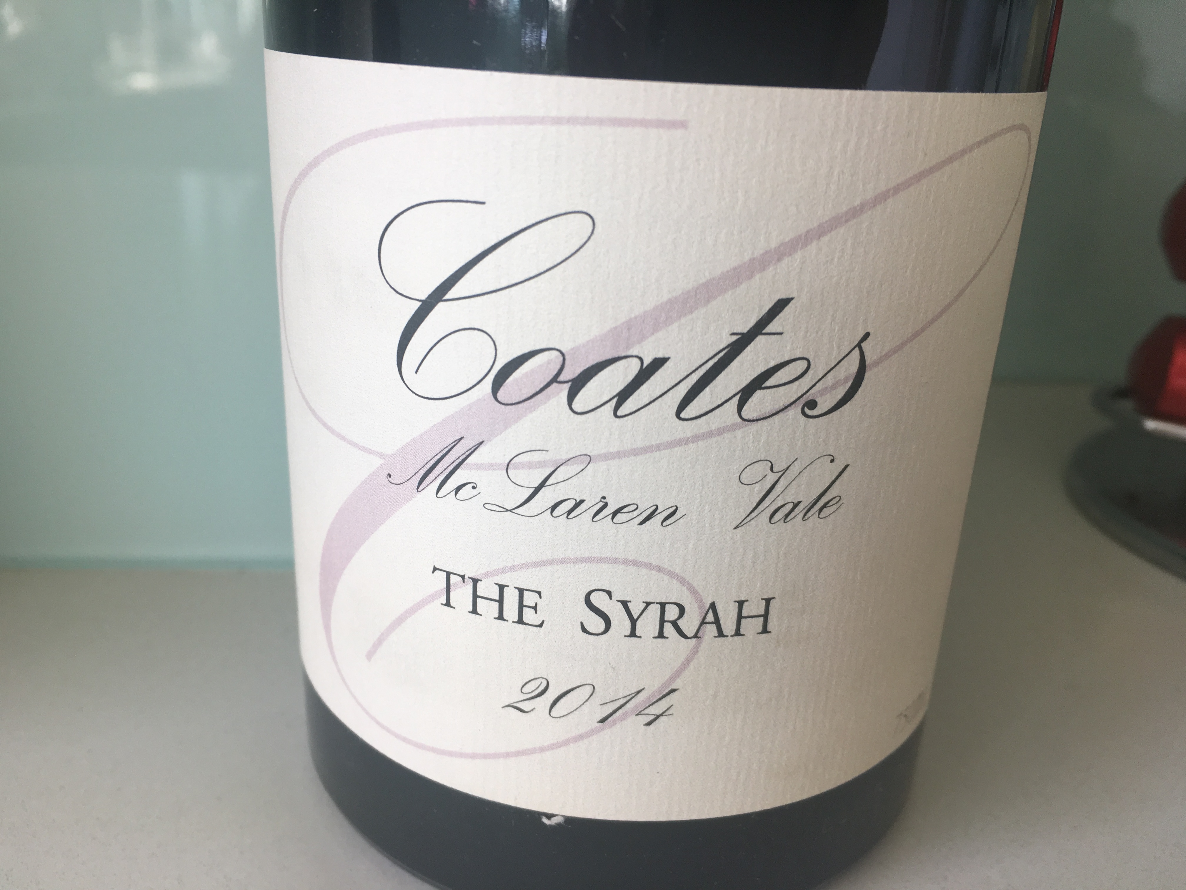 Duane Coates' The Syrah a cracking thermos wine under 30