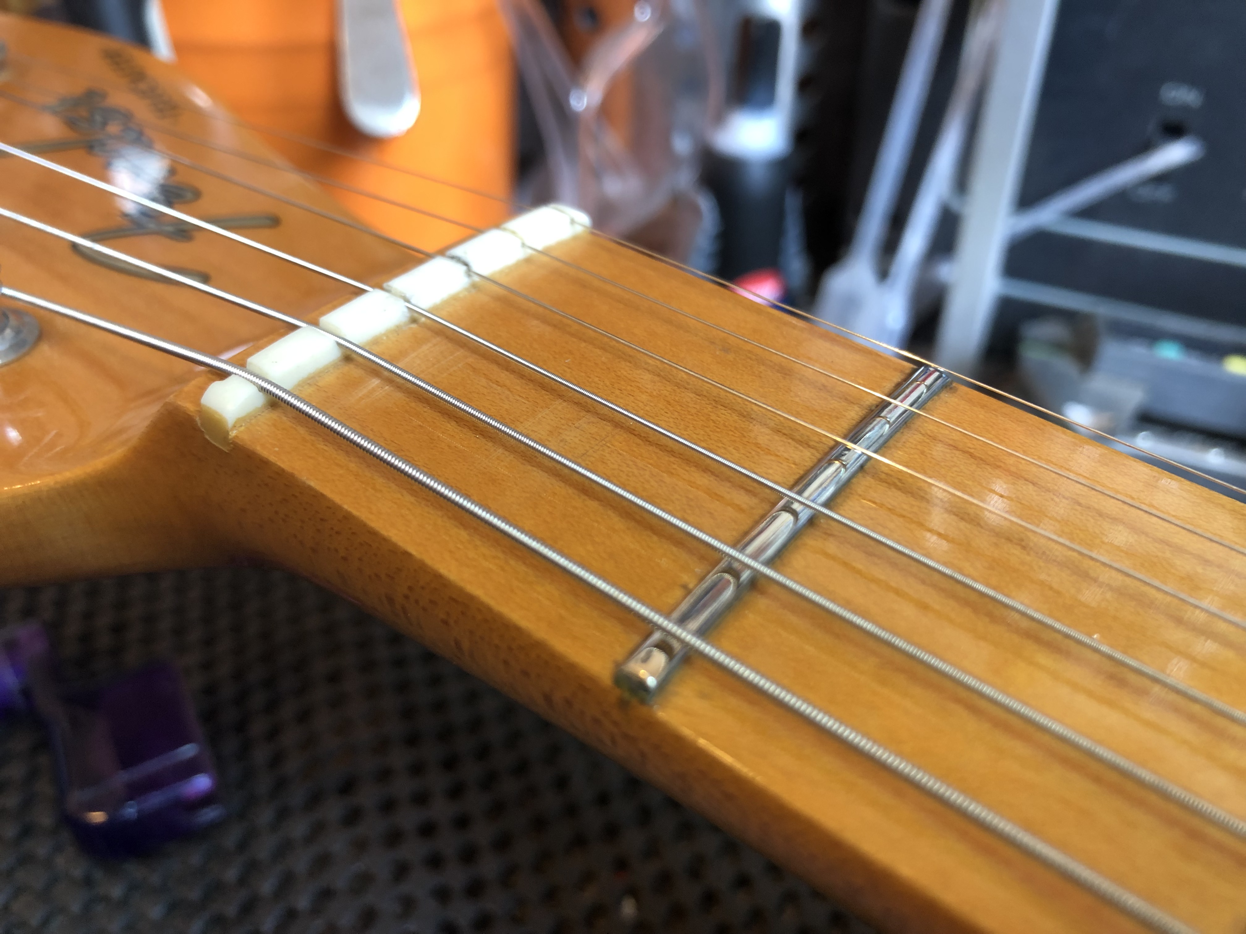 Fender Telecaster with Blown Nut Ozzy Owl's Guitar Sanctuary