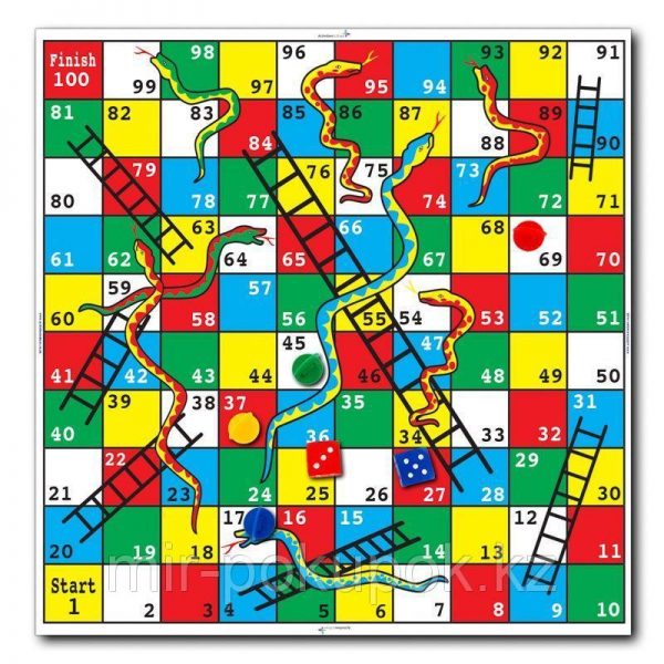 دانلود بازی مار و پله Snakes and Ladders مود شده برای اندرید