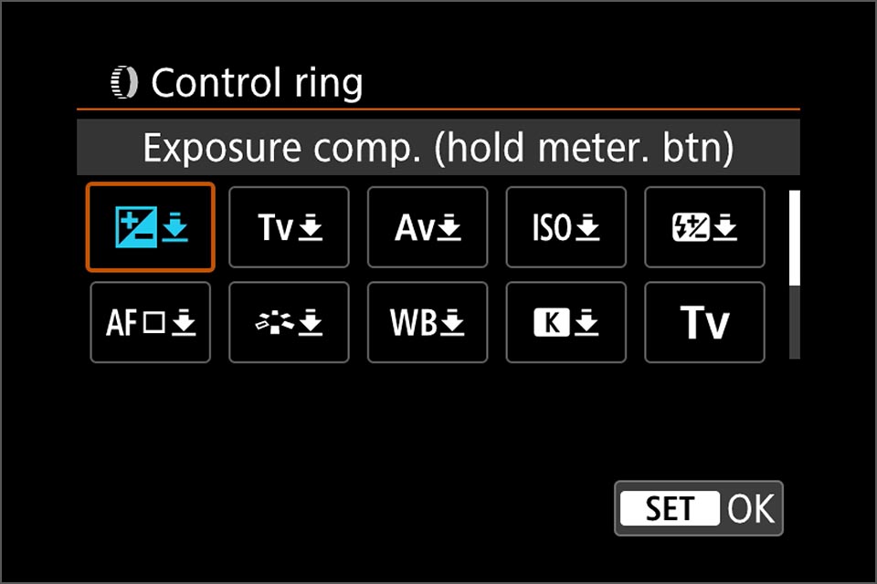 Best ways to use RF lens control ring