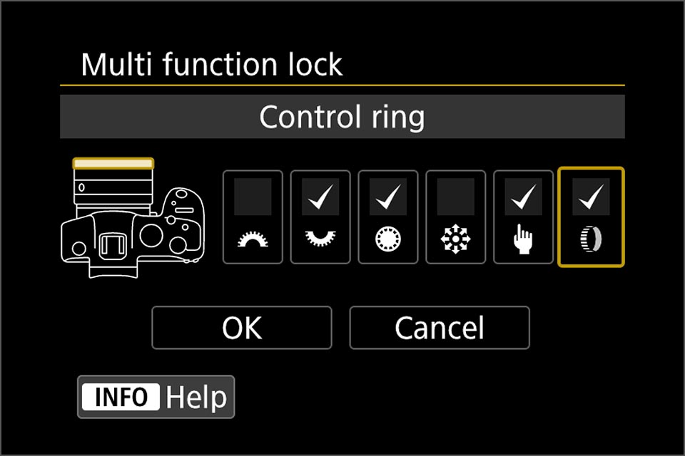 Best ways to use RF lens control ring