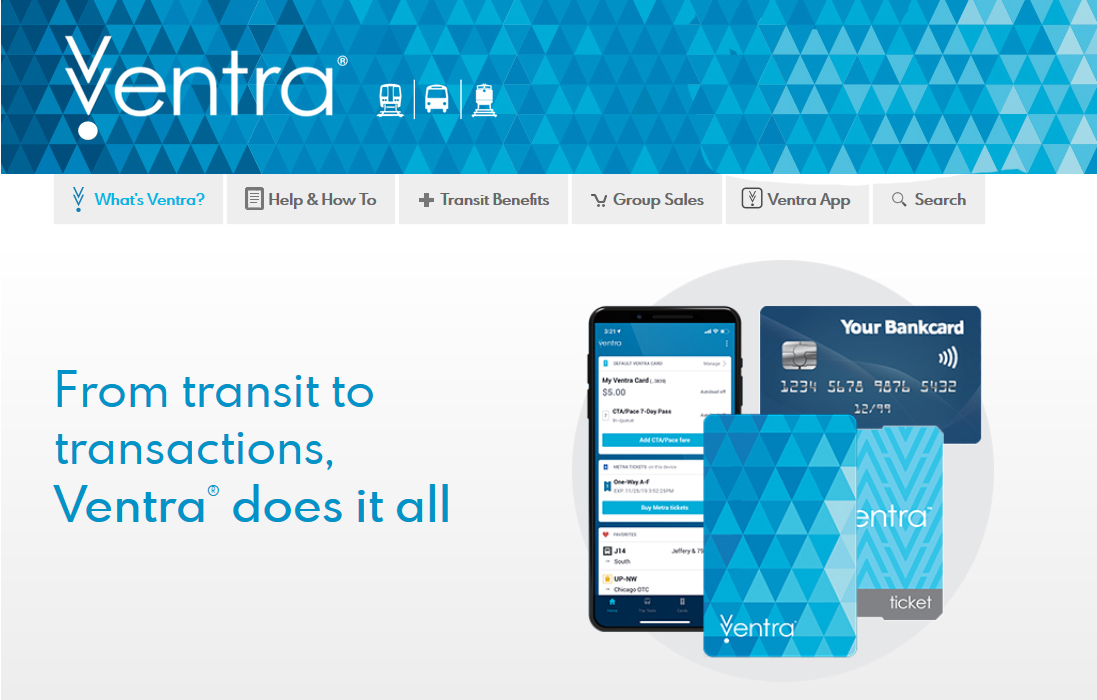 Ventra on Paratransit Pace Suburban Bus