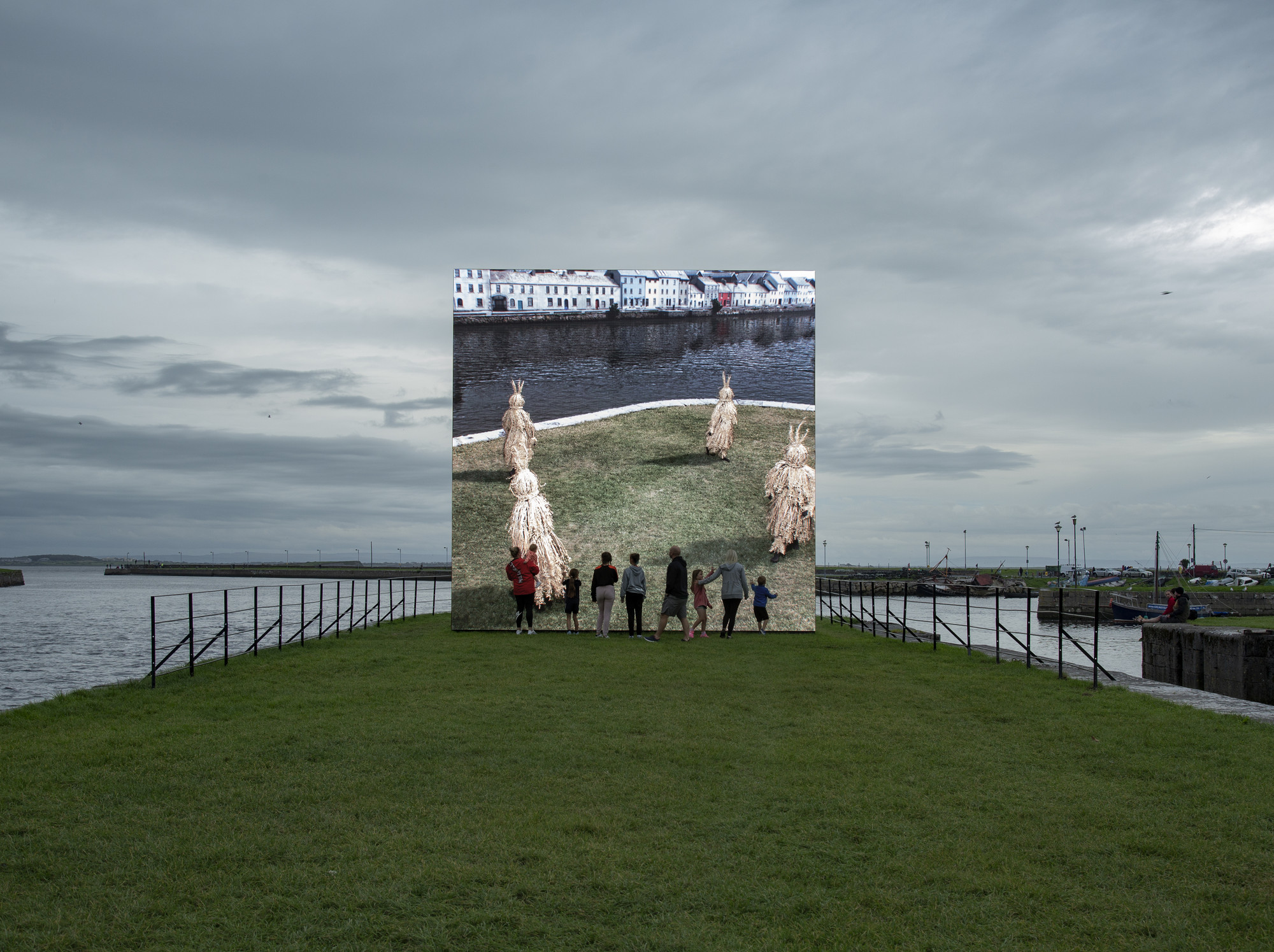 John Gerrard Mirror Pavilion Opens in Galway City Pace Gallery