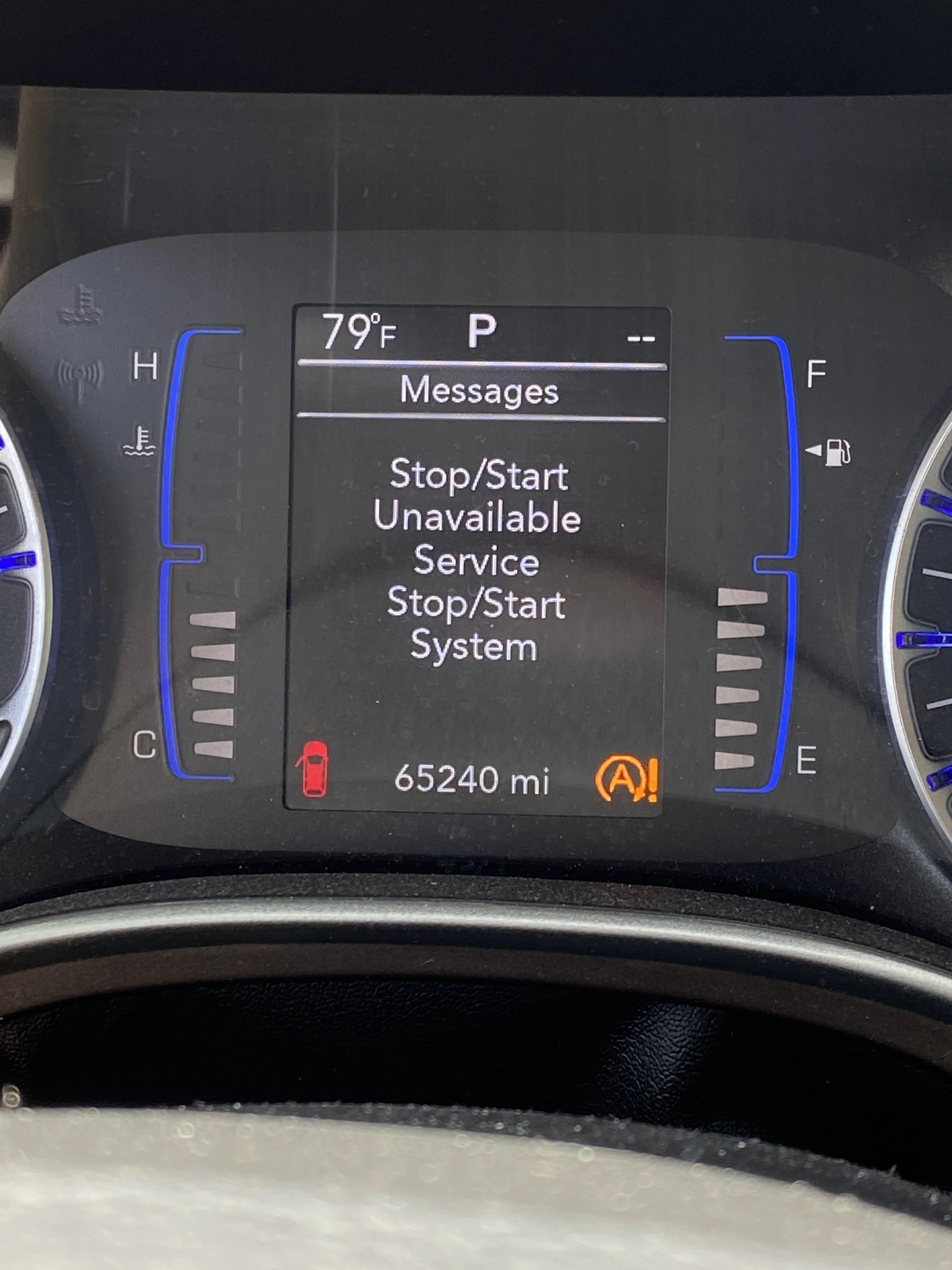 Star Stop Unavailable Issue | 2017+ Chrysler Pacifica Minivan Forums