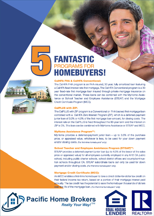 5 Fantastic Loan Programs For Buyers 1 Client Centered Brokerage