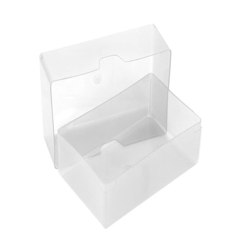 Clear Plastic Business Card Boxes Packability