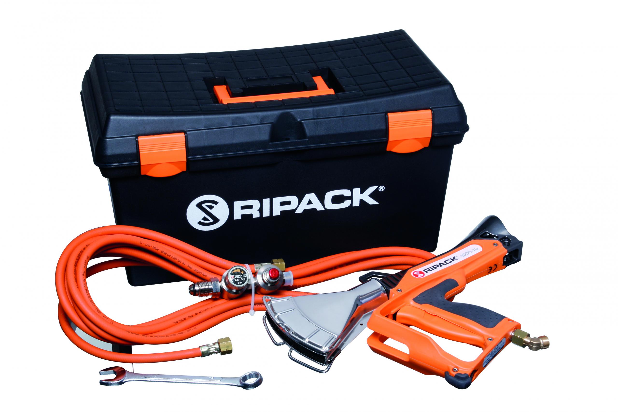 Ripack 2200 Propane Gas Shrink System Packability