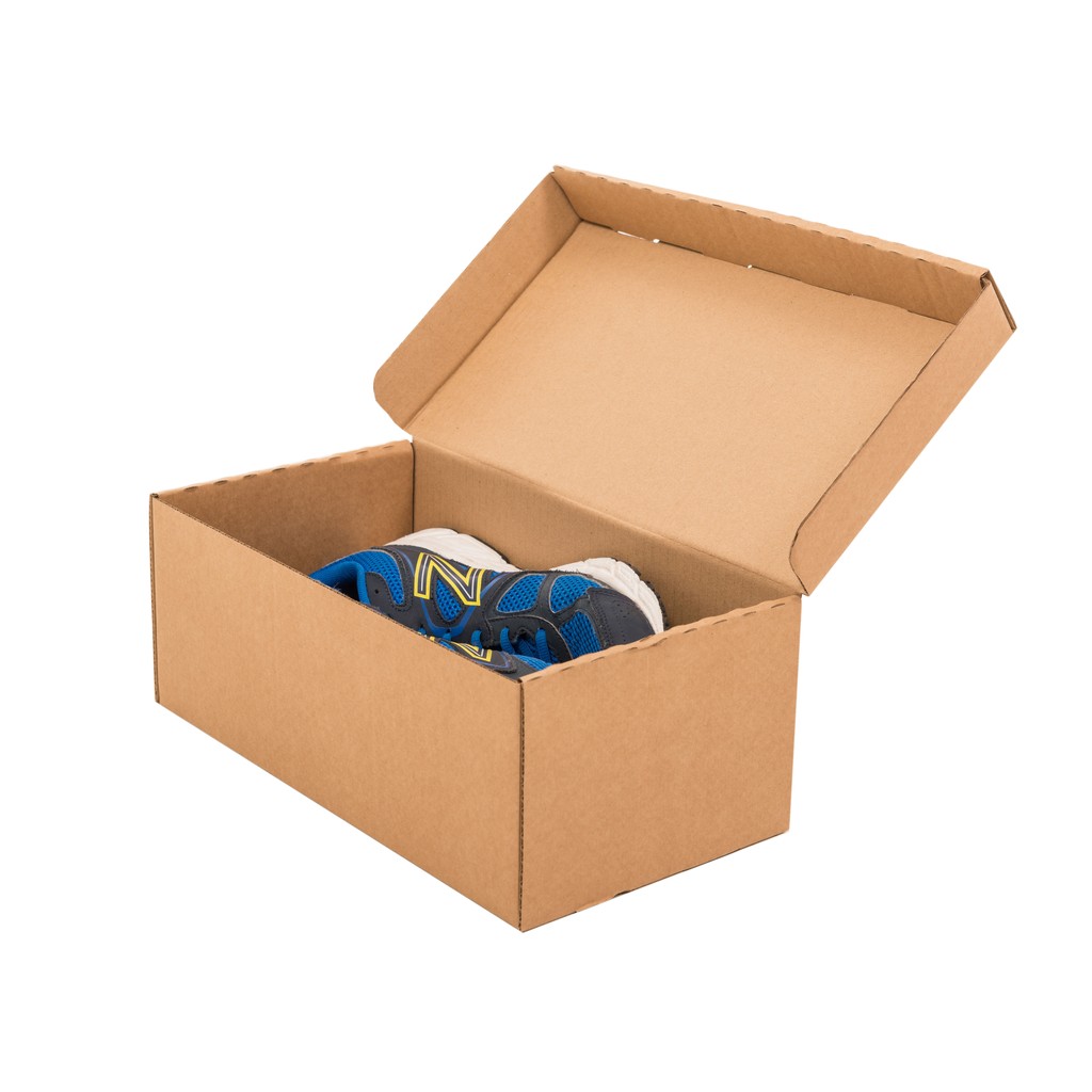 Corrugated Cardboard Shoe Boxes with Lids Packability