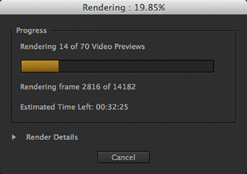 Why Adobe Premiere Pro needs background rendering Packafoma Post
