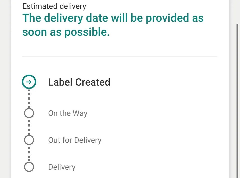 The Delivery Date Will Be Provided As Soon As Possible Meaning [UPS