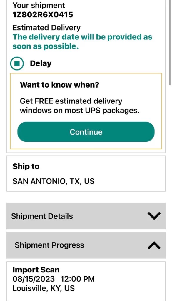 UPS Estimated Delivery Delay The Ultimate Guide Package Corner
