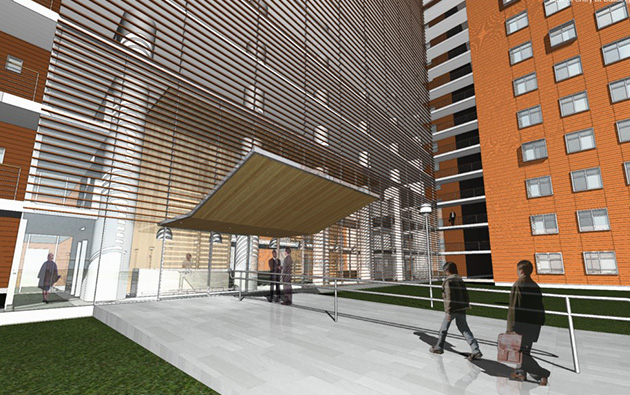 Luna Park Apartments Coney Island, NY Package Pavement