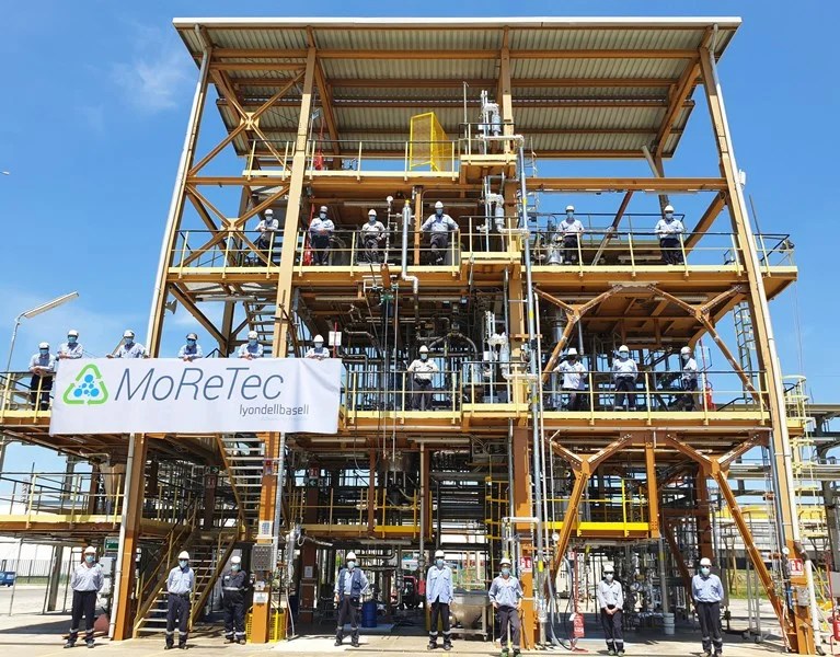 LyondellBasell starts up MoReTec molecular recycling facility in Italy