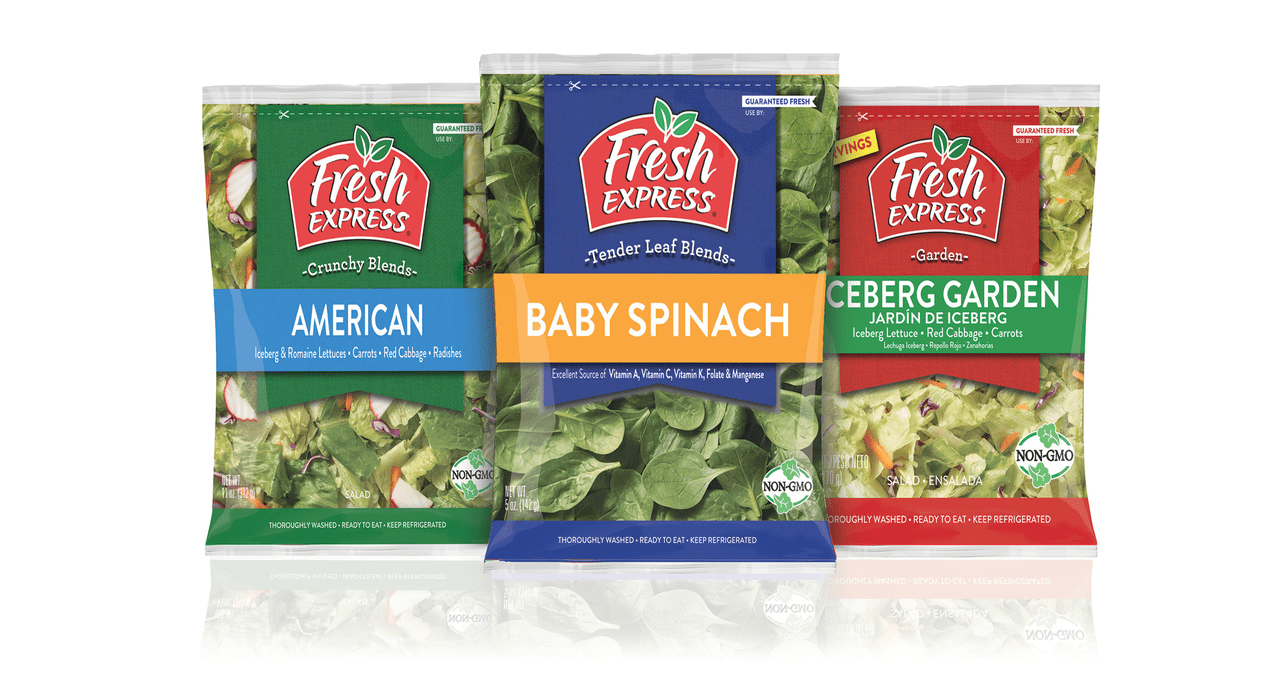 Fresh Express launches new packaging redesign for salad blend products