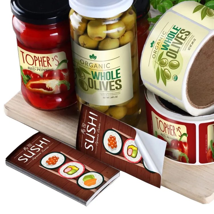 Custom Personalized Sticker Label Printing Agreen® Packaging