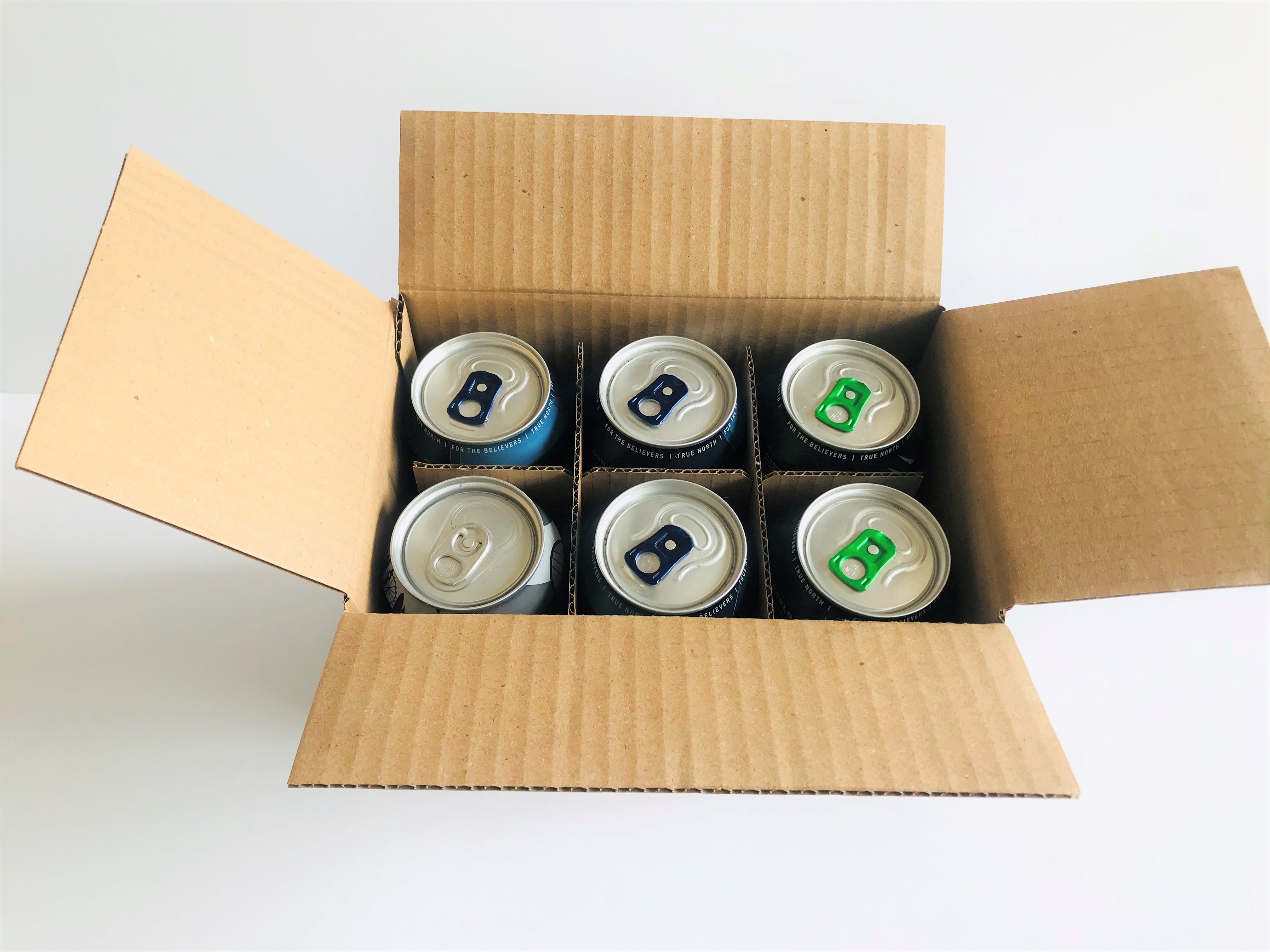 6 x 330ml Beer and Cider Can Shipping Box DB633 Packaging for Retail UK