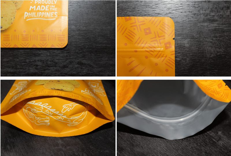 Wholesale MOQ 500 Custom Potato Chip Bags Digital Print Food Grade