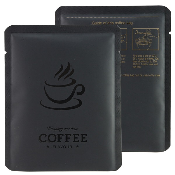 Wholesale Wholesale Stock 10g Drip Coffee Bag 10X12.5cm Aluminized Small Coffee Package Pouch 3
