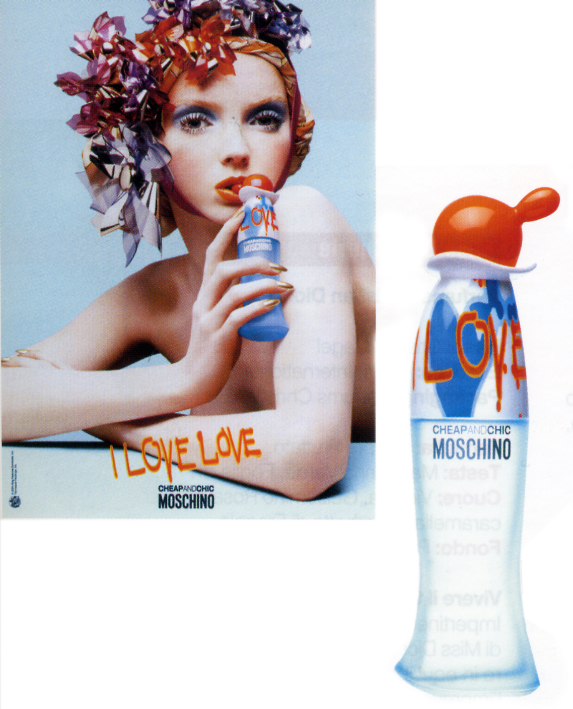 Packaging Design Archive CHEAP AND CHIC MOSCHINO I LOVE LOVE